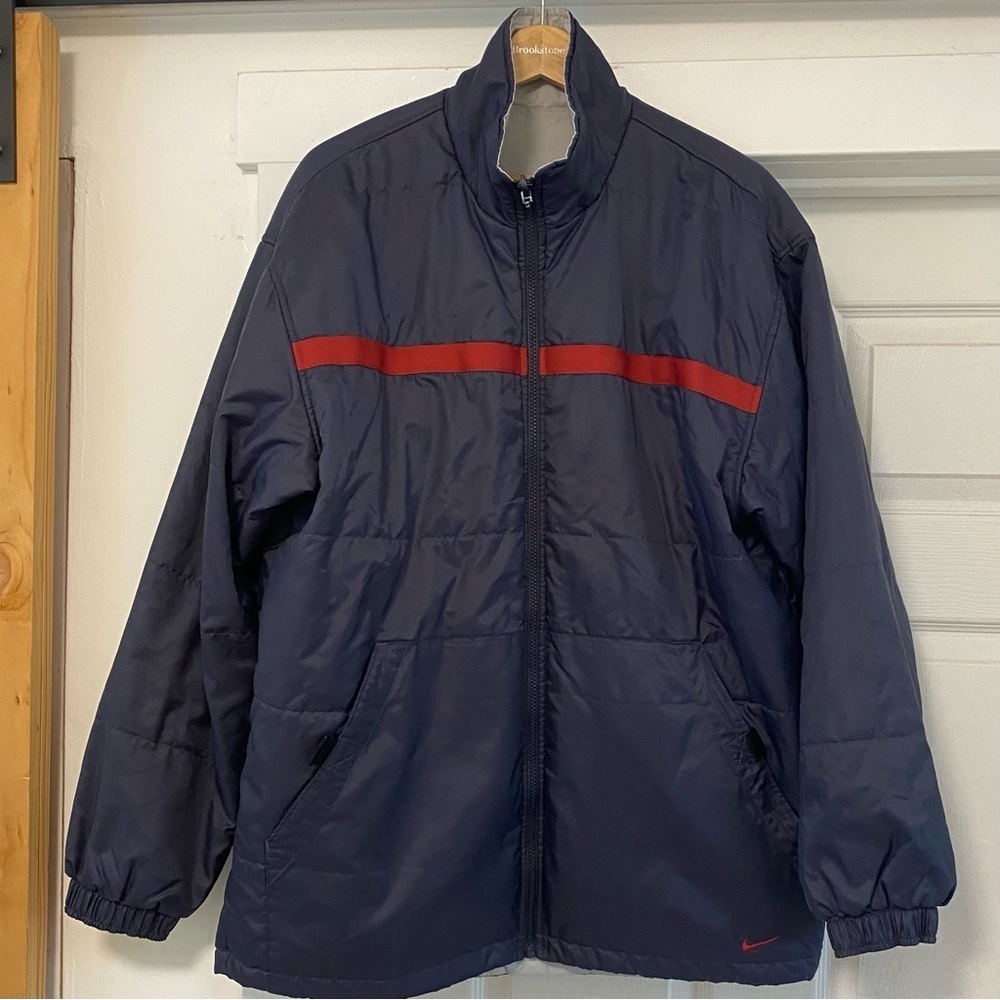 Vintage Nike Mens Reversible Puffer Jacket